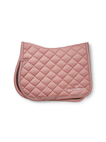 Equestrian Stockholm Saddle Pad Line Pink - Full
