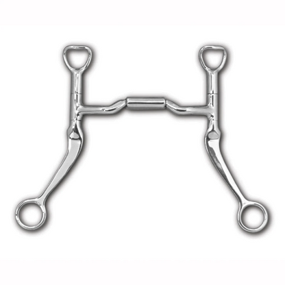 Myler SS 7" Flat Shank Mullen Barrel Low Port