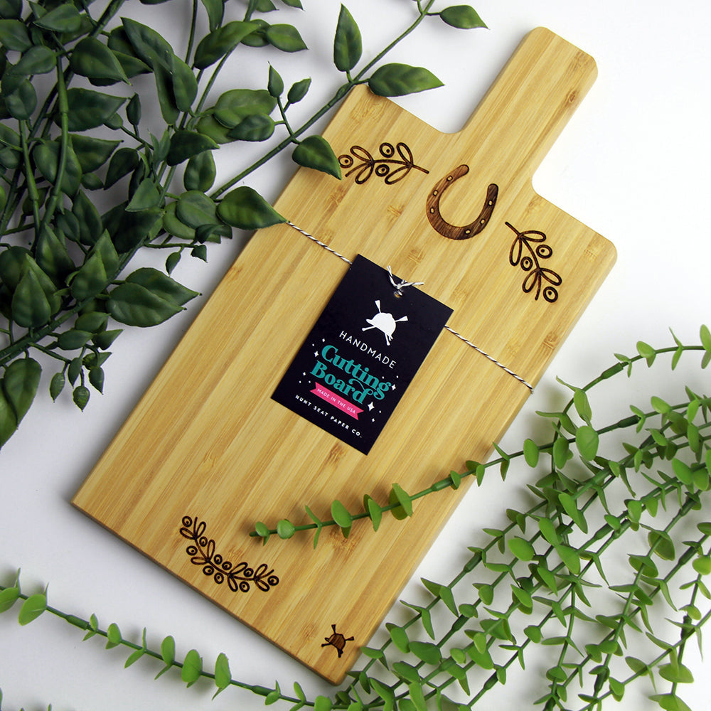 Olivia Deux Bamboo Mini Charcuterie Board
