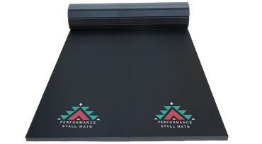 6x9 Portable Stall Mat Kit Black