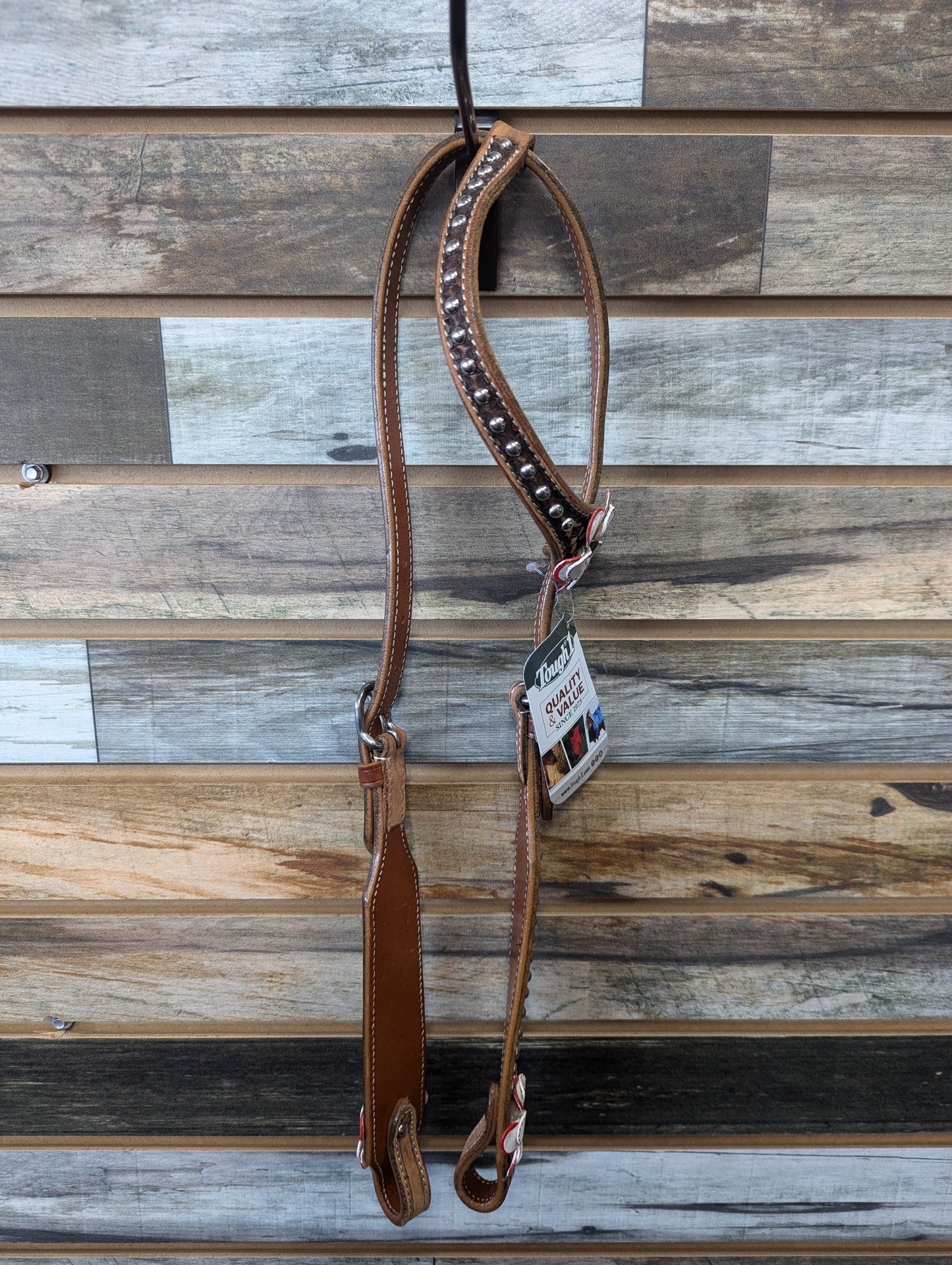 3D White Poppy Headstall