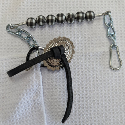Trail Towelz with Beaded Curbz