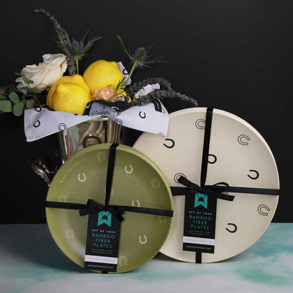 Lucky Cream Dinner Plate - Set of Four