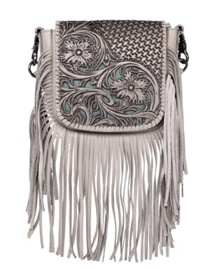 MW Leather Fringe Crossbody CF