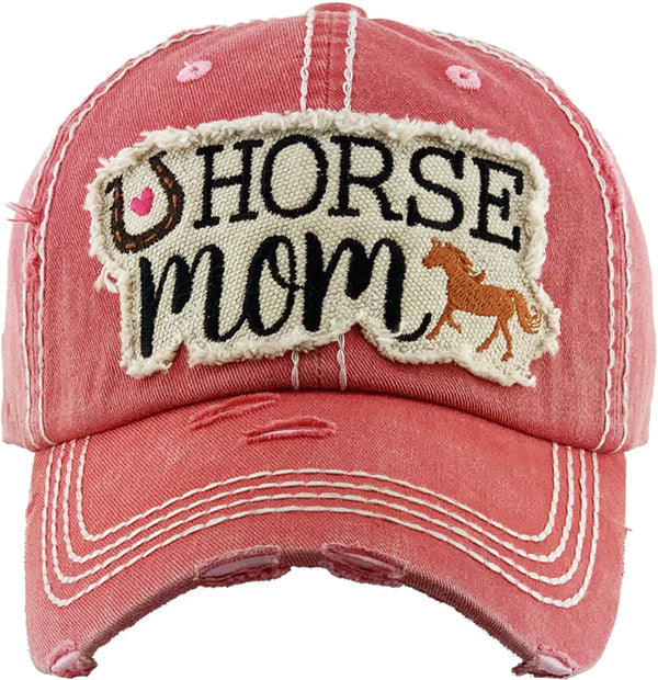 Horse Mom Baseball Cap