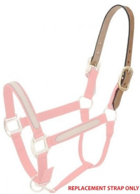 Tough-1 Double Ply Leather Replacement Breakaway Halter Crown Strap