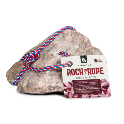 Redmond Rock Horse Mineral 7LB With Rope