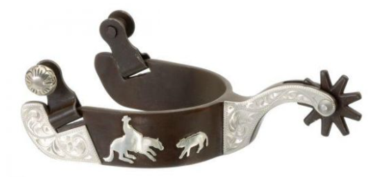 Spurs Cutting Horse Overlay