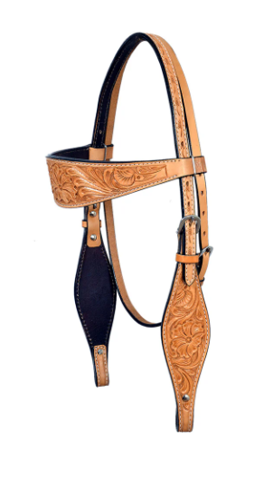 Hilason Floral Headstall