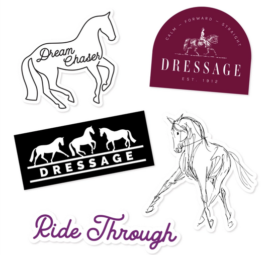 Dressage Sticker Pack