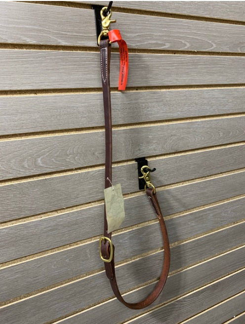 Jerry Begley Hot Oil Harness Leather Tie Down