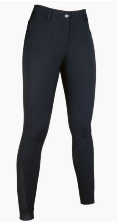 HKM Sunshine Black KP Breech - Youth & Adult