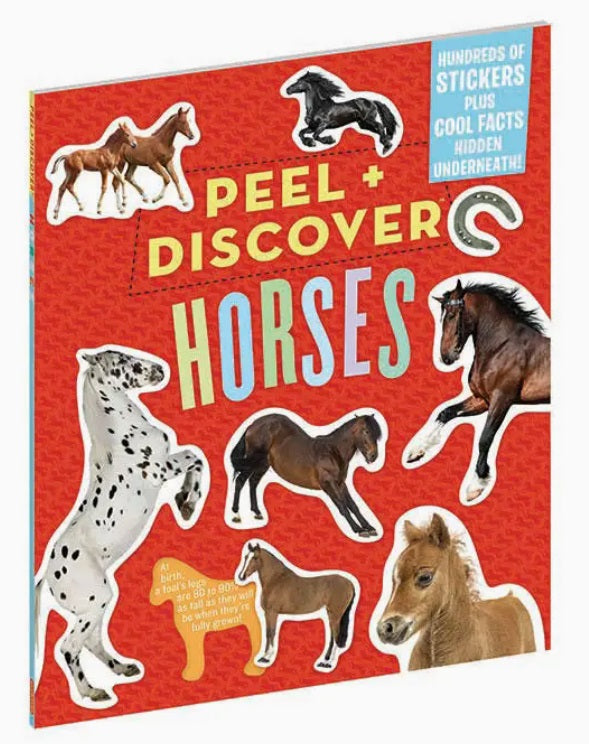 Peel & Discover Horses Sticker Book