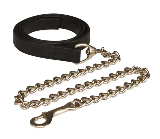 Richtan Lead and Chain - Black/Nickel