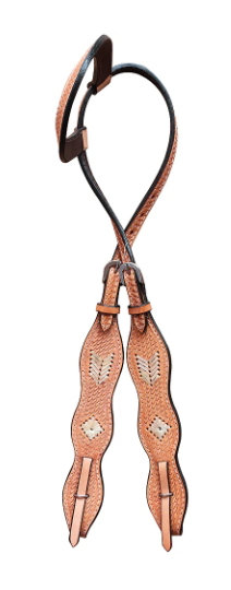 Hilason  Western American Leather One Ear Headstall