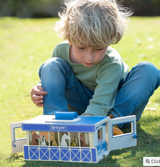 Breyer Farms™ Wood Carry Stable