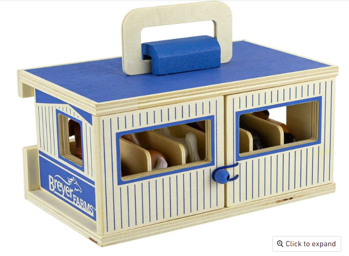 Breyer Farms™ Wood Carry Stable