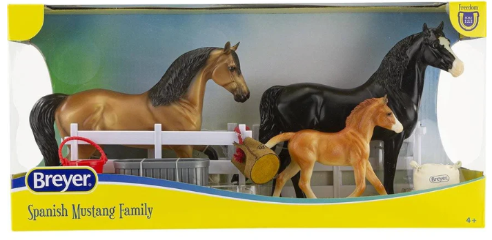 Breyer Spanish Mustang Family