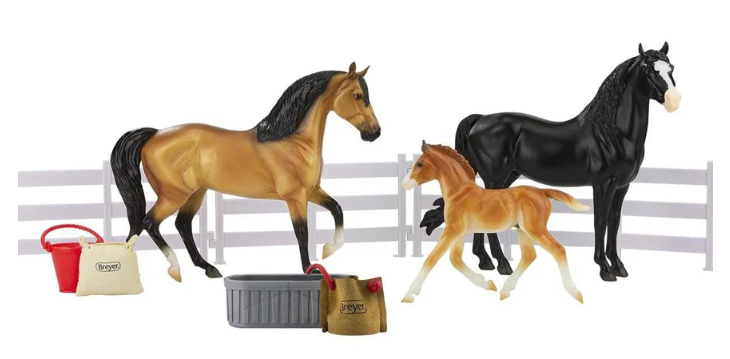 Breyer Spanish Mustang Family