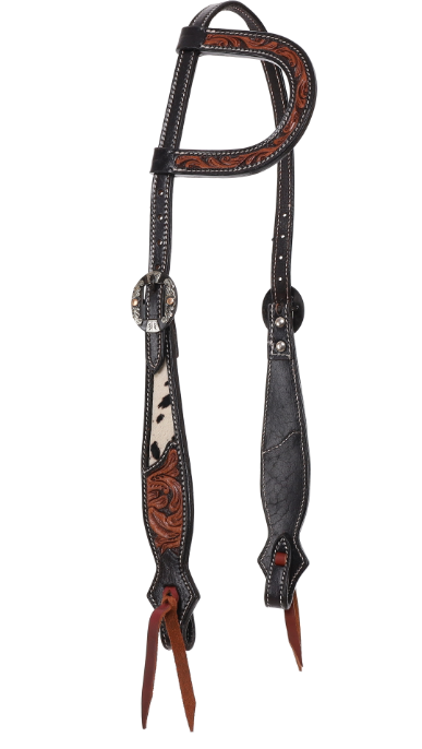 Showman Hide and Tool One Ear Headstall