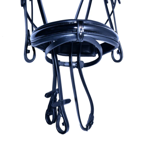 Bridleberry Extra Padded Double Bridle includes Two sets of Reins