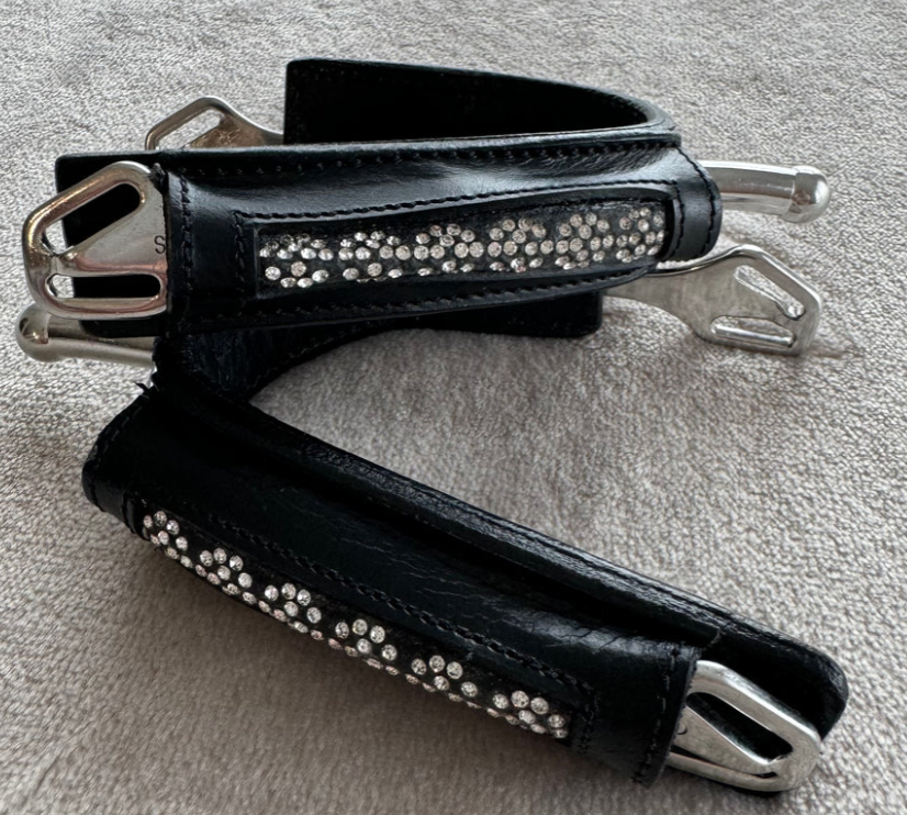 Bridleberry Leather Spur Covers