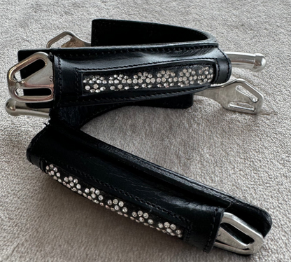 Bridleberry Leather Spur Covers