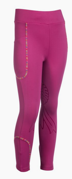 HKM Riding Leggings - Polly - Silicone Knee Patch