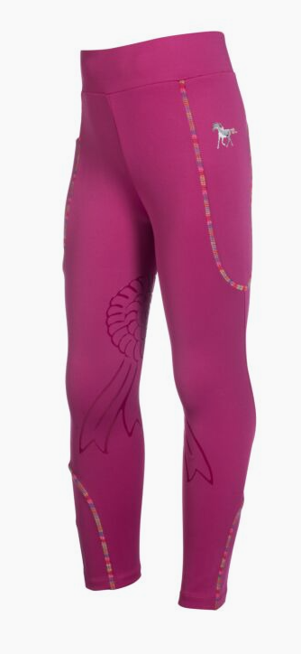 HKM Riding Polly Leggings Knee Patch