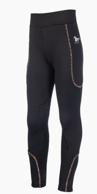 HKM Riding Leggings - Polly - Silicone Knee Patch