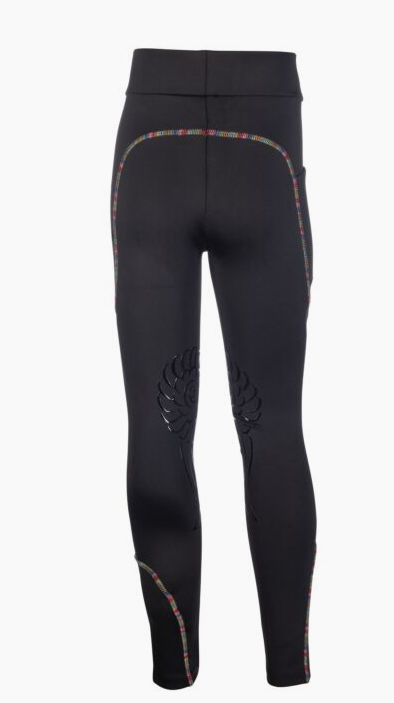 HKM Riding Leggings - Polly - Silicone Knee Patch