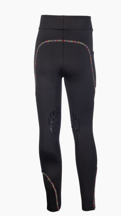 HKM Riding Polly Leggings Knee Patch