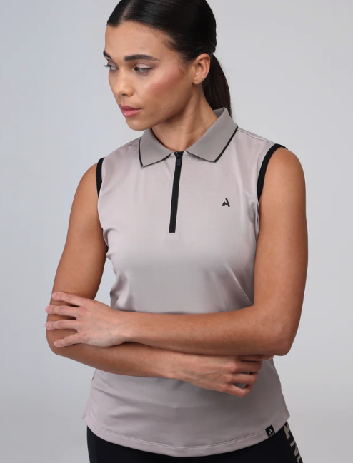 Shires Aubrion Ladies React Sleeveless Tech Polo