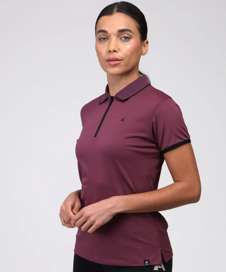 Shires Aubrion Women's React Short Sleeve Tech Polo