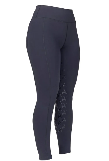 Shires Aubrion Women's React Non Stop Extended Patch Riding Tights - Shadow