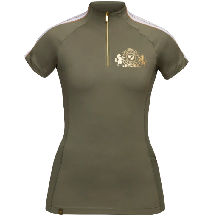 Shires Aubrion Women's Team Short Sleeve Sun Shirt