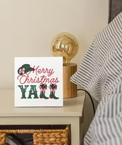 Western Cowboy Christmas Decoration