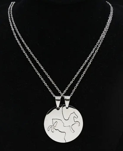 Horse Pendant for Best Horsey Friends
