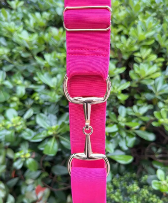 Ladies Stretch Belts with Snaffle Clasp