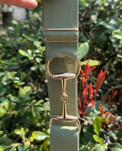 Ladies Stretch Belts with Snaffle Clasp