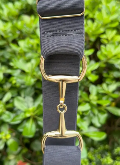 Ladies Stretch Belts with Snaffle Clasp