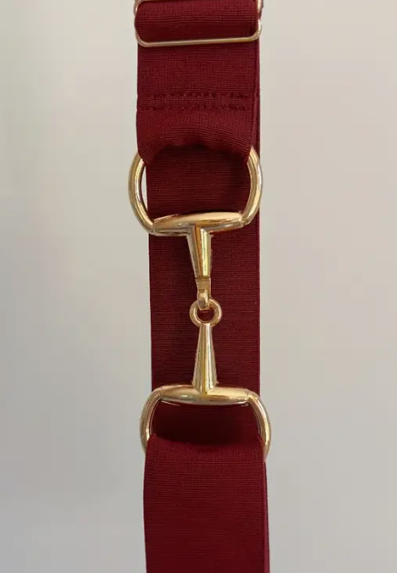Ladies Stretch Belts with Snaffle Clasp