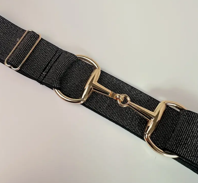 Ladies Stretch Belts with Snaffle Clasp