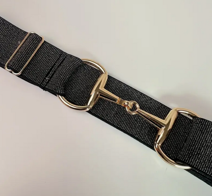 Ladies Stretch Belts with Snaffle Clasp