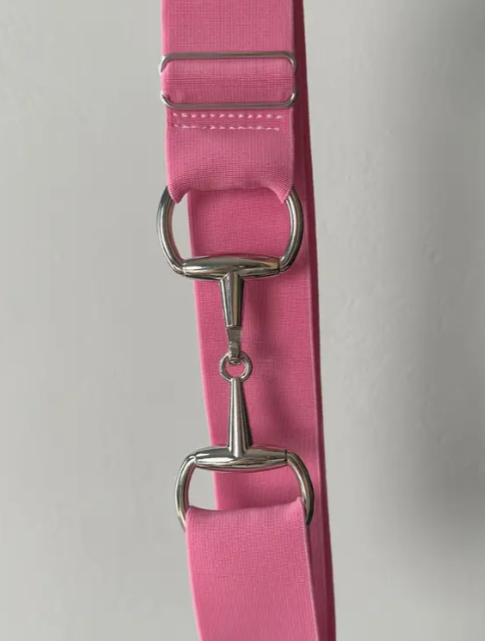 Ladies Stretch Belts with Snaffle Clasp