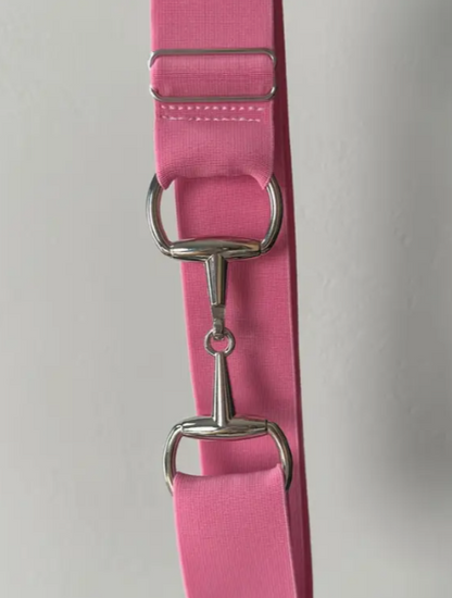 Ladies Stretch Belts with Snaffle Clasp