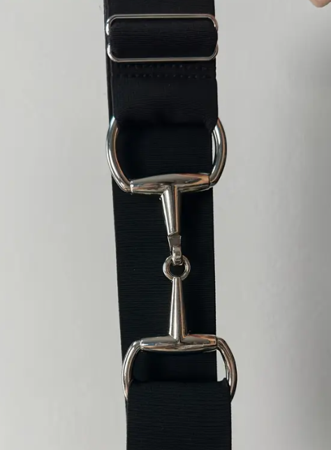 Ladies Stretch Belts with Snaffle Clasp