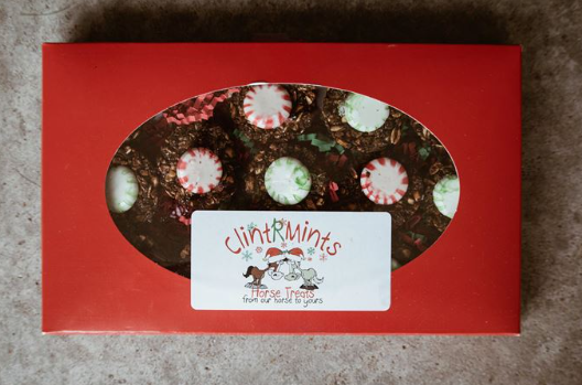 ClintRMint Holiday Gift Box of Horse Treats