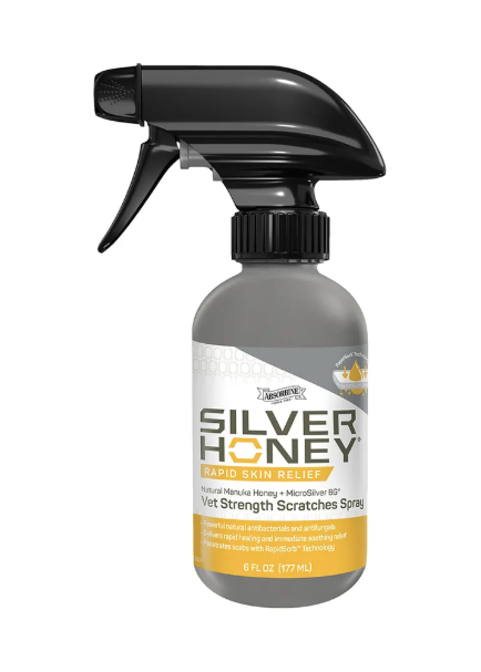 Silver Honey Vet Strength Scratches Spray for Horses
