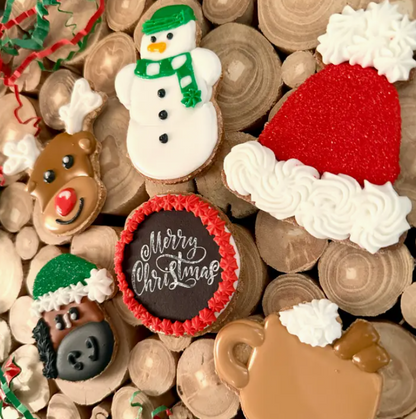 The Blissful Equestrian Snowman & Friends Holiday 6 Pack Horse Treats